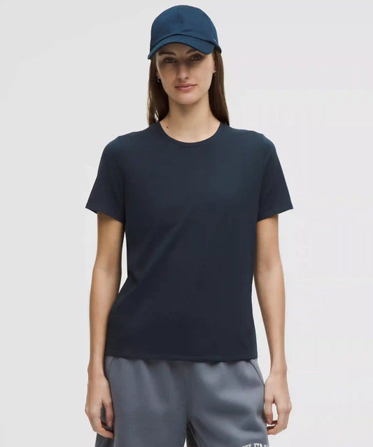 Organic Cotton Straight-Hem Crewneck T-Shirt