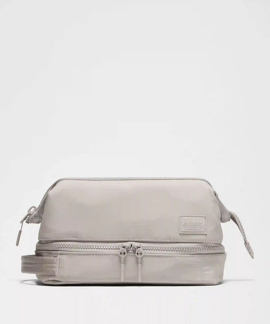 Dual-Compartment Toiletry Bag