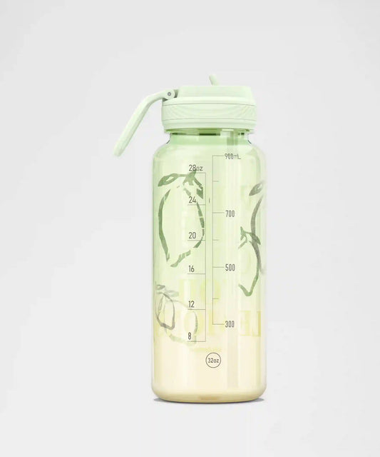 Back to Life Sport Bottle 32oz Straw Lid *Lemons Quote