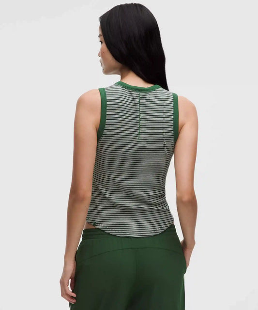 Hold Tight Crewneck Tank Top *Waist Length