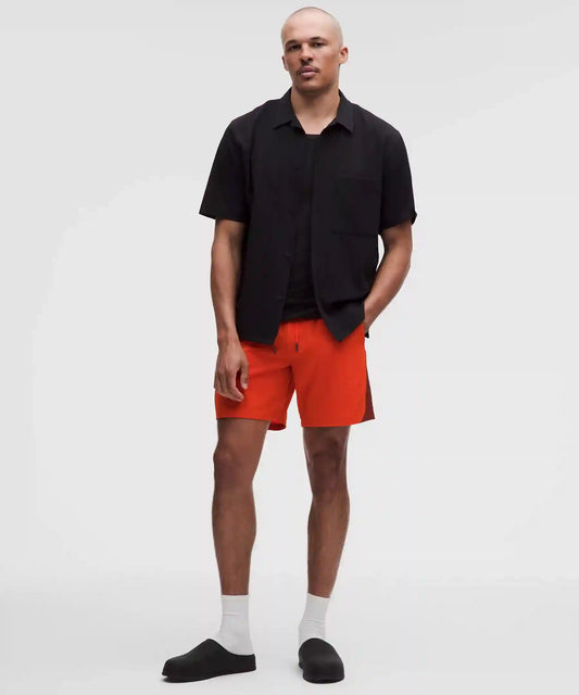 Crinkle Nylon Swim Short 7" *Linerless