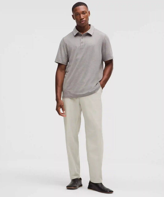 Soft Jersey Short-Sleeve Polo Shirt