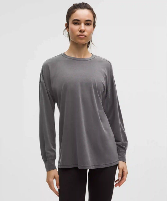 EasySet Relaxed-Fit Long-Sleeve Shirt *Wash