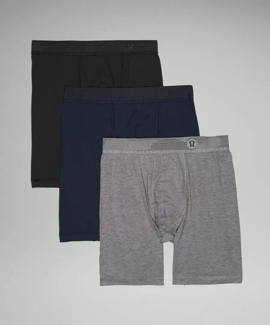 Always In Motion Long Mesh Boxer 7" *3 Pack