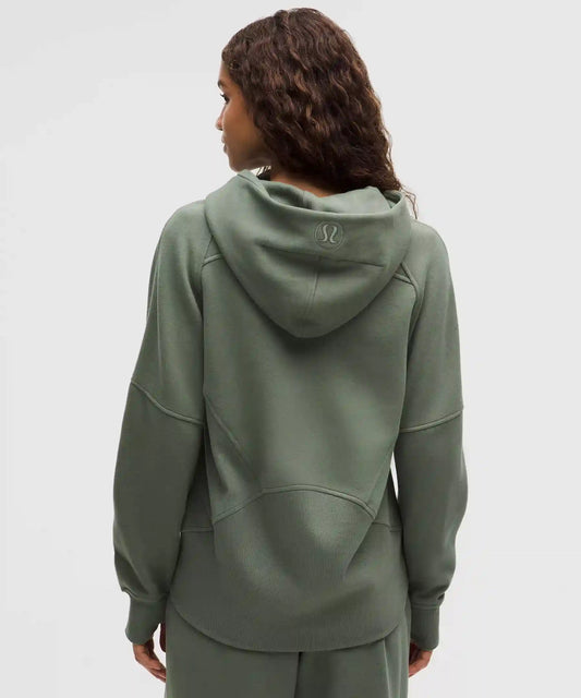 Scuba Oversized Half-Zip Hoodie *Long