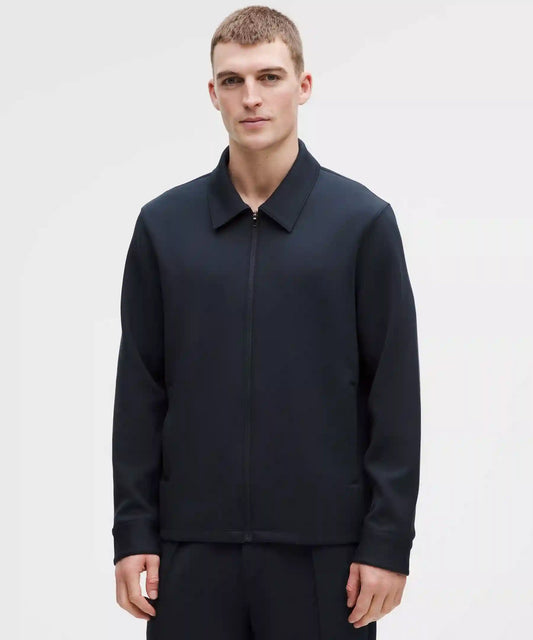 Smooth Spacer Collared Full Zip