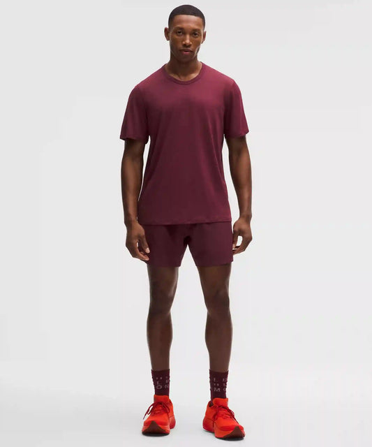 Men's Fast and Free Short-Sleeve Shirt *Perforated Stripe