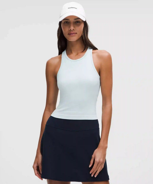 Ebb to Street Cropped Racerback Tank Top *Light Support, B/C Cup