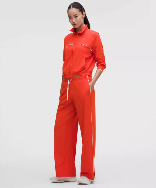 Court Rival Wide-Leg Track Pant Regular *Contrast Drawcord