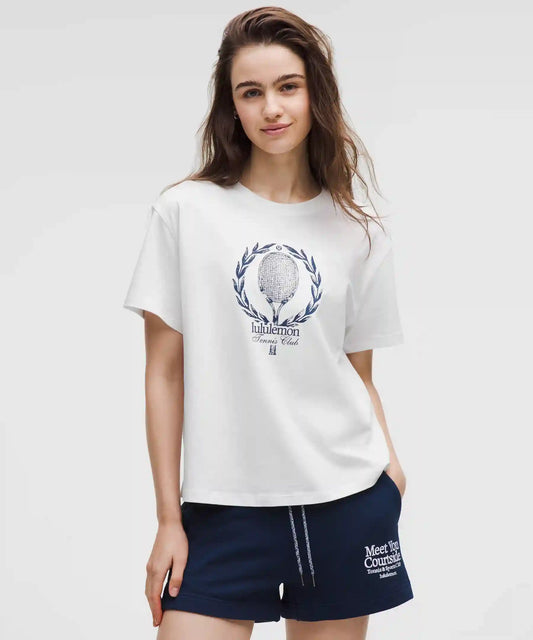 Relaxed-Fit Cotton T-Shirt *Tennis Club
