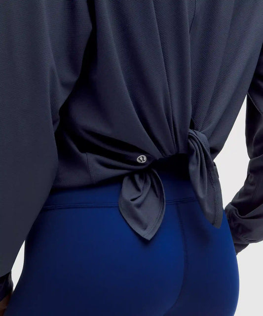 All-Sport Tie-Back Long-Sleeve Shirt