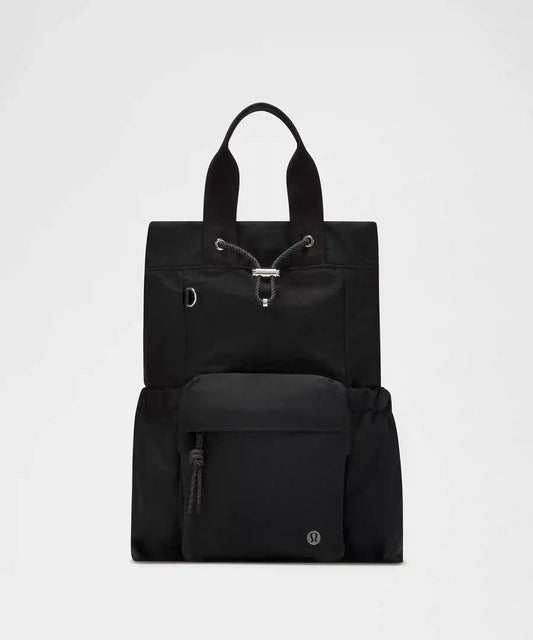 2-in-1 Drawstring Bucket Bag