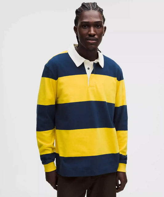 Long-Sleeve Cotton Rugby Shirt