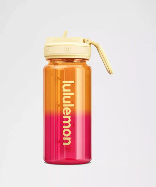Back to Life Clear Bottle 18oz Straw Lid *Ombre