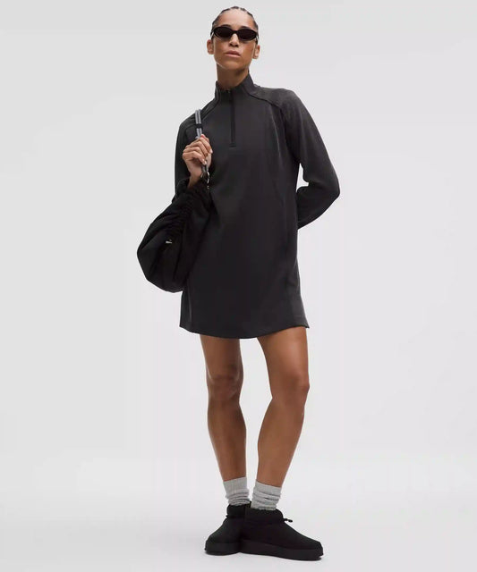 Softstreme Half-Zip Mini Dress