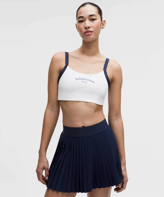 Straight-Strap Sports Bra Light Support, B/C Cup *Tennis Deuce
