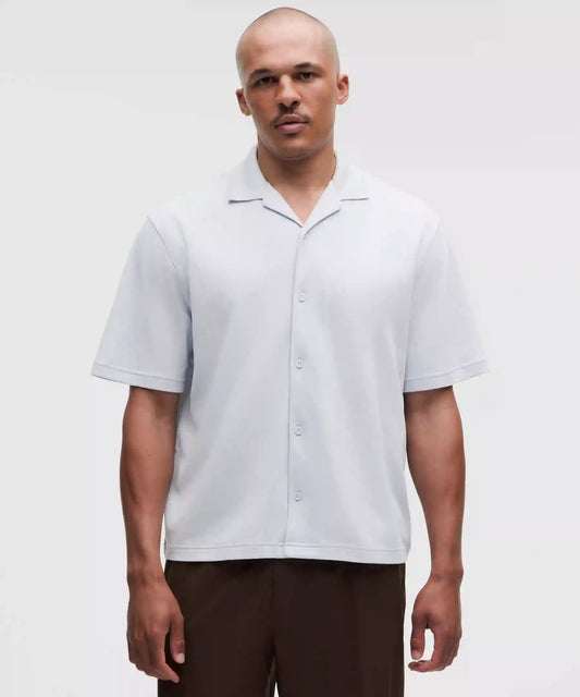 Pique-Performer Camp-Collar-Shirt