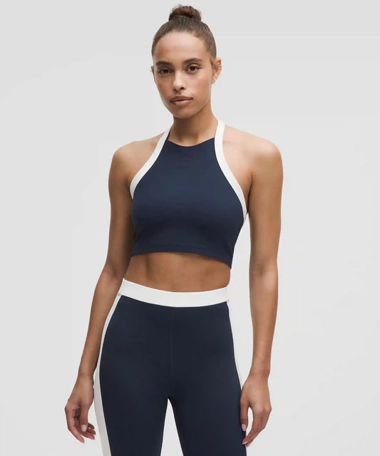 Nulu Cropped Halter Tank Top *Light Support, A/B Cup