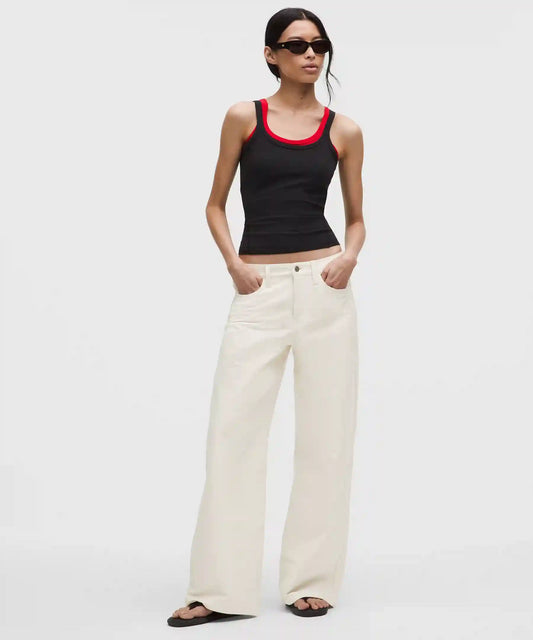 EasyFive Low-Rise Classic Wide-Leg Pant *Regular