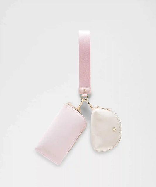 Dual Pouch Wristlet *Wallet