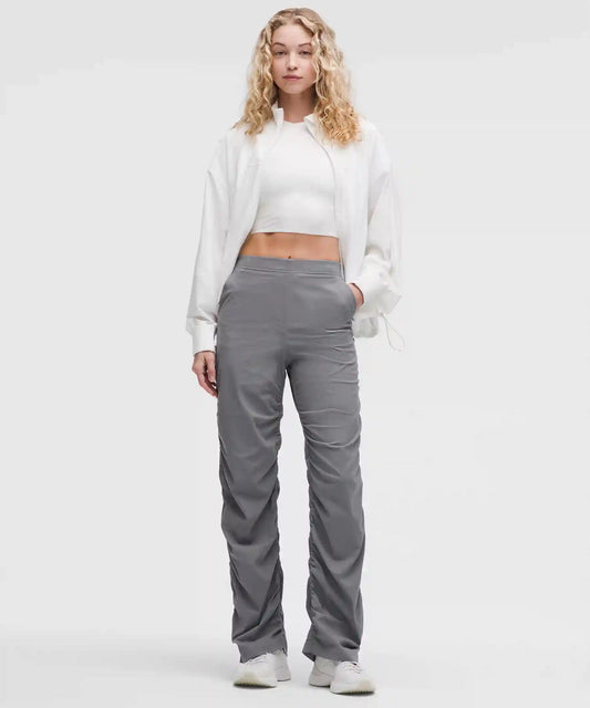Dance Studio Slim-Fit High-Rise Flared Pant