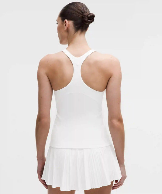 Racerback High-Neck Tennis Tank Top *B/C Cup