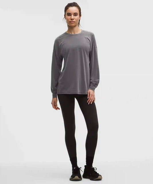 EasySet Relaxed-Fit Long-Sleeve Shirt *Wash