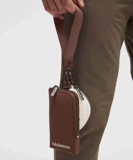 Dual Pouch Wristlet *Wallet