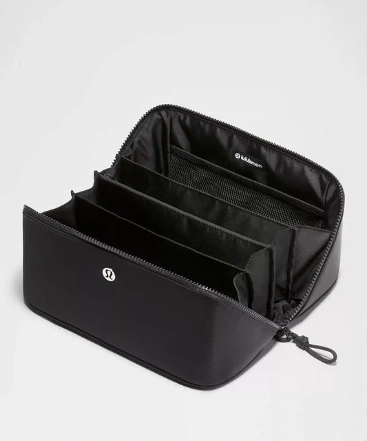 Open-Flat Toiletry Bag