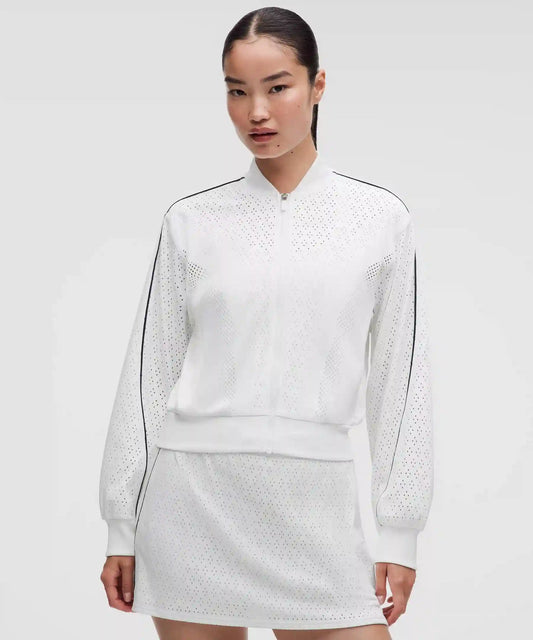 Ace Advantage Knit Mesh Tennis Jacket