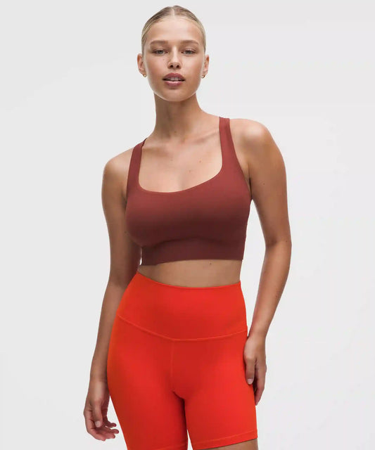 FlexyFlex Strappy Longline Yoga Bra *Light Support, D–DDD Cups