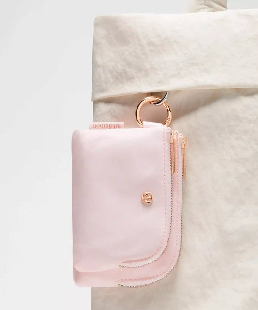 Double Zip Clippable Card Pouch