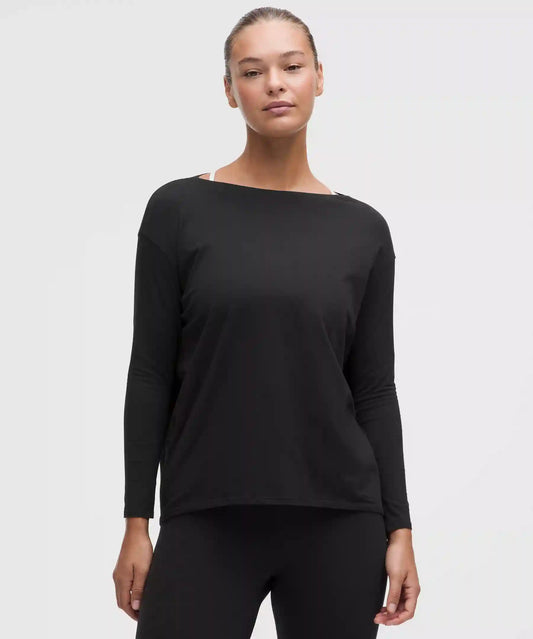 Back In Action Organic Cotton-Blend Long-Sleeve Shirt