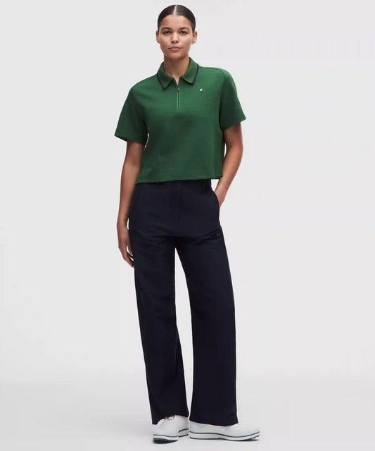 Cotton-Blend Pique Short-Sleeve Polo Shirt
