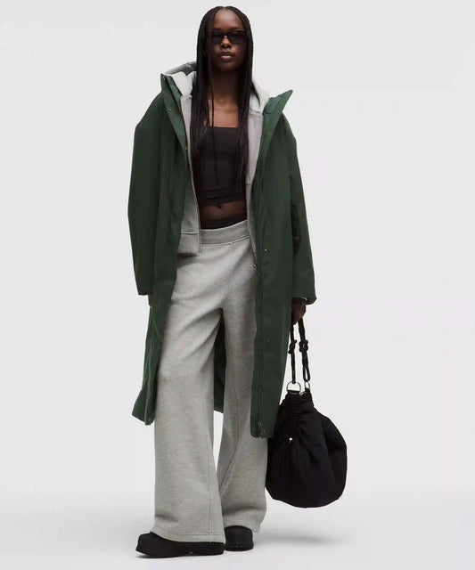 Oversized Insulated Rain Coat