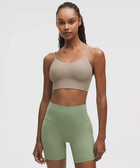 Like a Cloud Ribbed Longline Bra *Light Support, B/C Cup