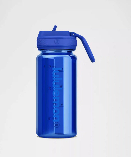 Back to Life Clear Bottle 18oz *Straw Lid