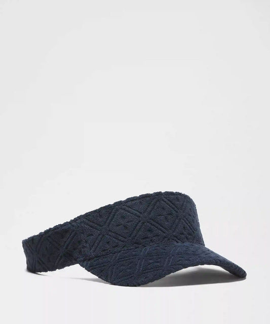 Removable Sweatband Terry Jacquard Visor