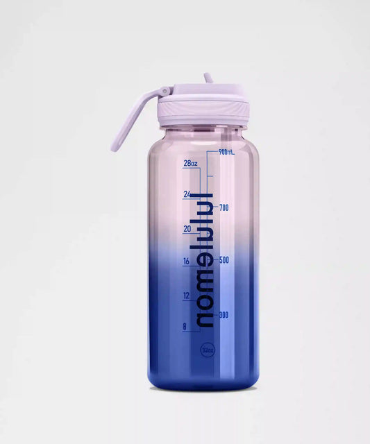 Back to Life Clear Bottle 32oz *Straw Lid
