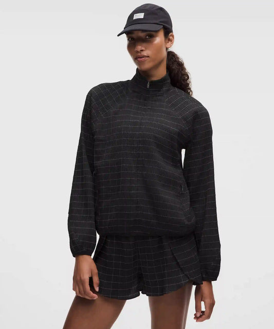 Adapted State Textured Jacket *Reflective Grid