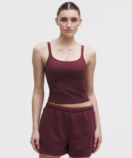 Ebb to Street Scoop-Neck Cropped Tank Top *Light Support, B/C Cup