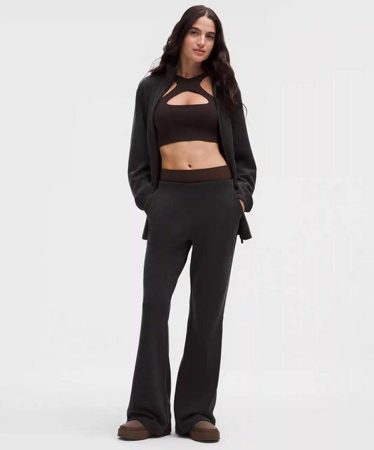 Brushed Softstreme Mid-Rise Flared Pant *Regular