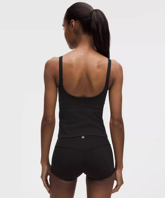 Ebb to Street Scoop-Neck Cropped Tank Top *Light Support, B/C Cup