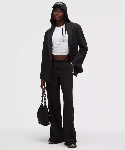 Brushed Twill Oversized Blazer
