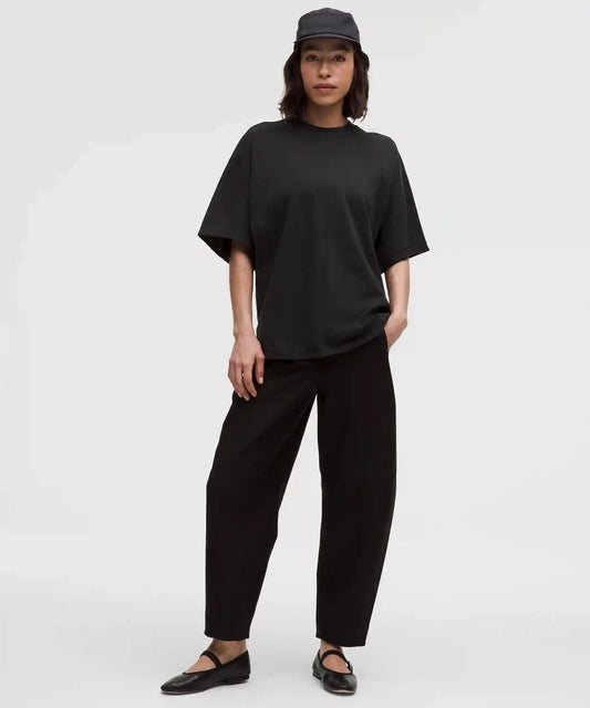 Cotton Jersey Oversized Dolman Tee *Stitch Detail
