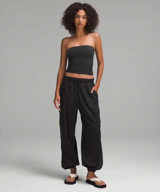 Lightweight Adjustable Mid-Rise Cargo Pant
