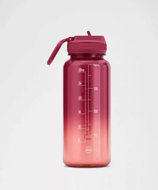 Back To Life Clear Bottle 32oz Straw Lid *Ombre