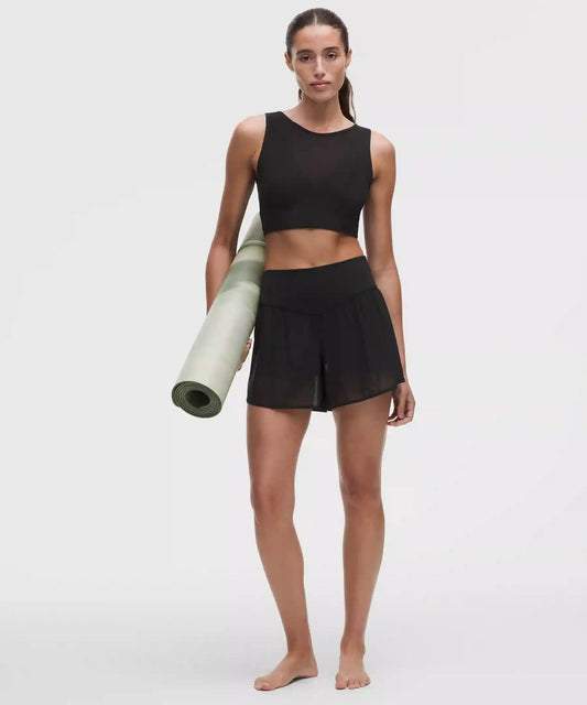 Nulu and Mesh High-Rise Studio Short 3.5"